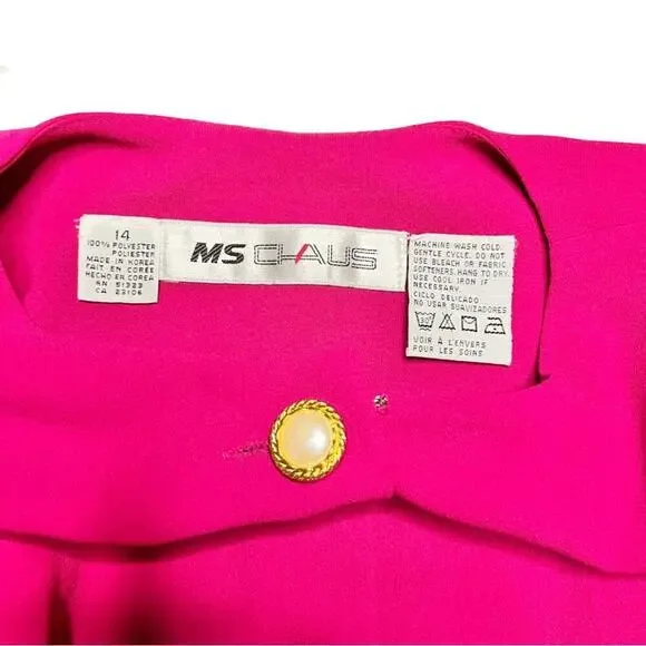 Vintage Ms Chaus Dress - Picture 3 of 6